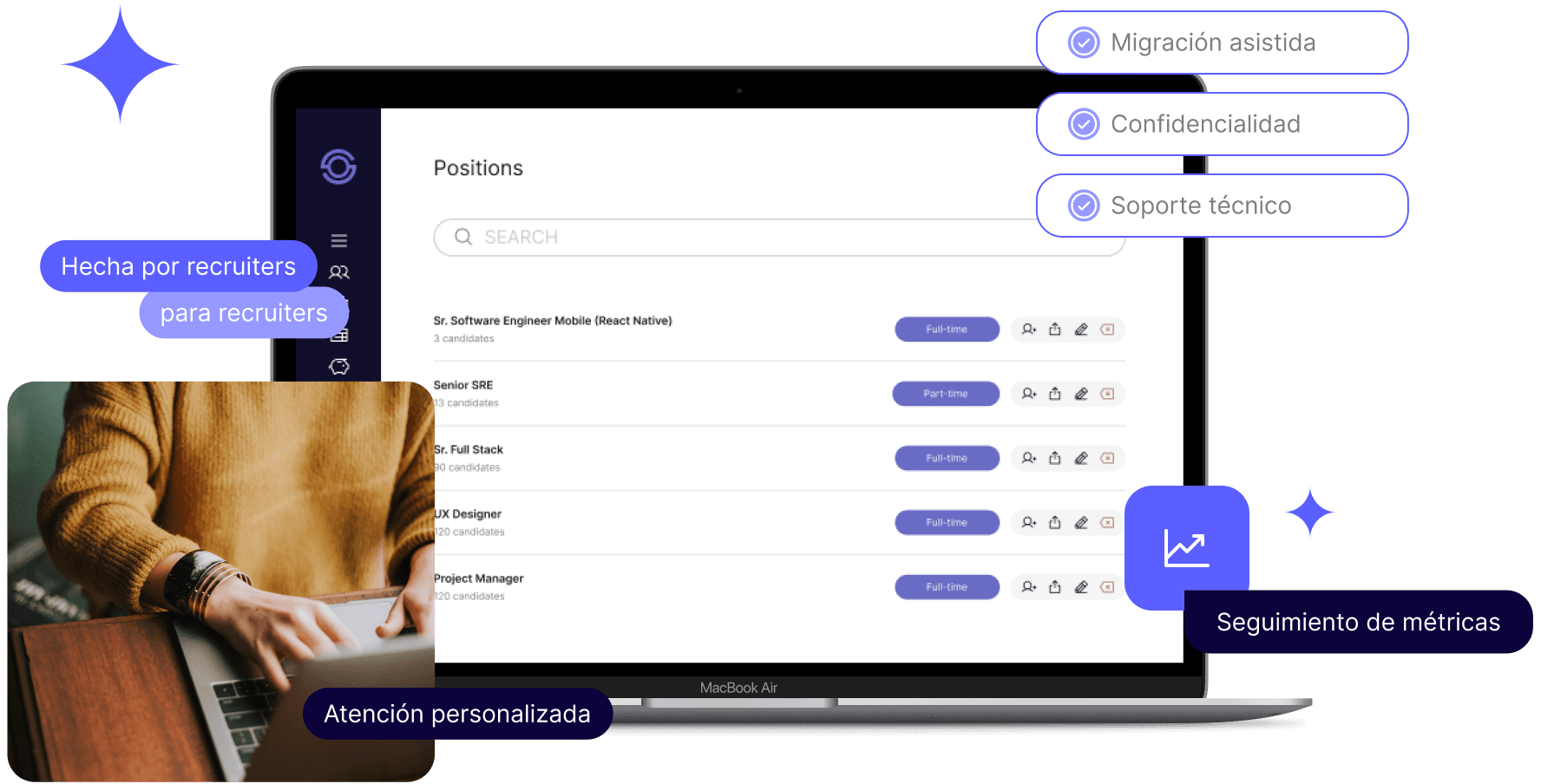 Hero's section image